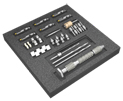 Picture of The Premium Starter kit includes everything in the original starter kit, but also includes the 6 pack of Press-On caps, 6 pack of Protective Plugs, and 6 pack of Coating Mandrels. option for Smart Denture Conversion System for Converting Removable to Fixed Prosthesis product (BlueSkyBio.com)